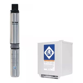 Bomba sumergible industrial Franklin Electric, 1.5HP, cuerpo metálico.