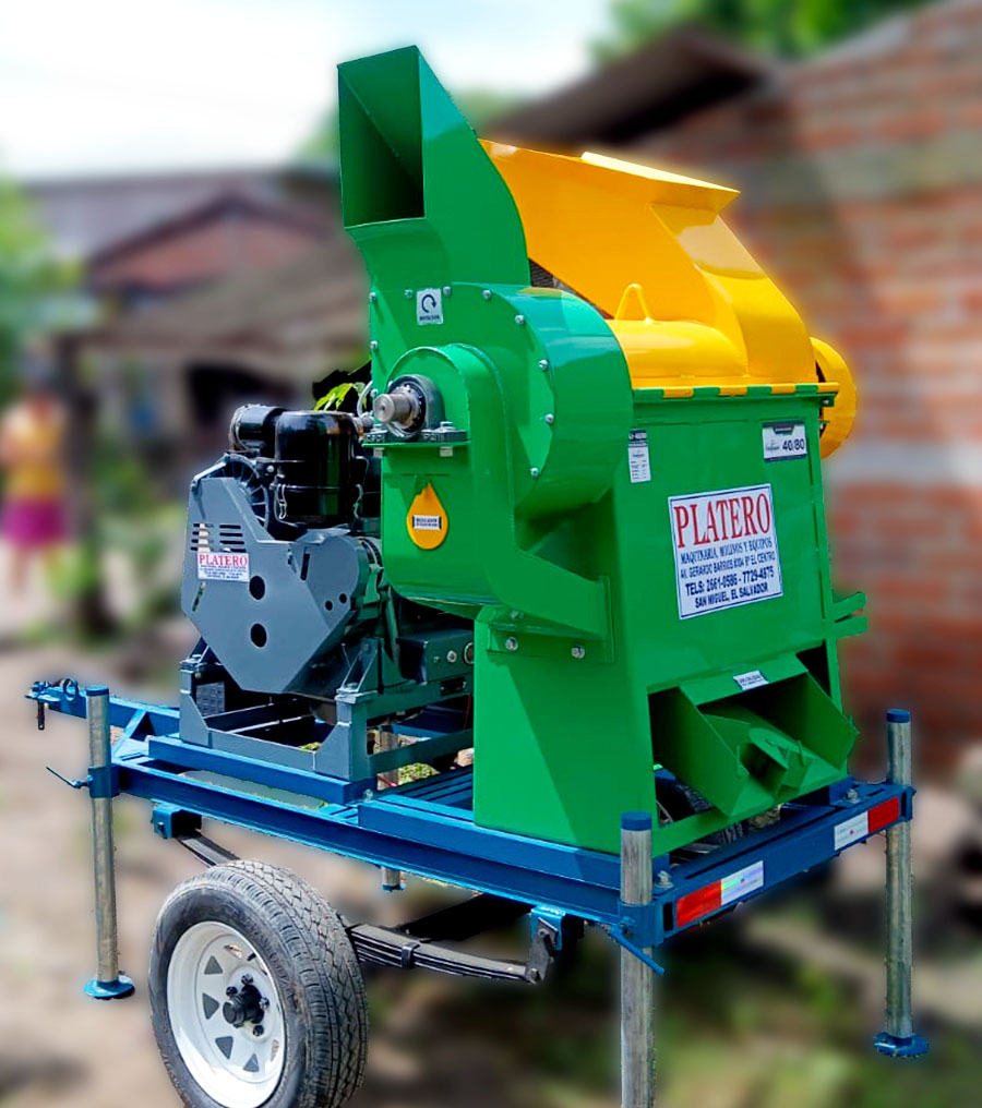 Desgranadora 40-80 CAMPESINO para grandes volúmenes de maíz y maicillo.